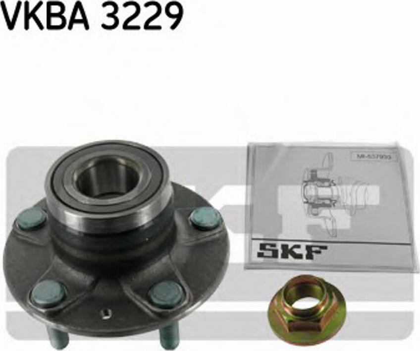 SKF VKBA 3229 - Ступица колеса, поворотный кулак autospares.lv