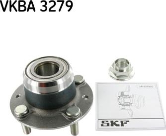 SKF VKBA 3279 - Подшипник ступицы колеса, комплект autospares.lv