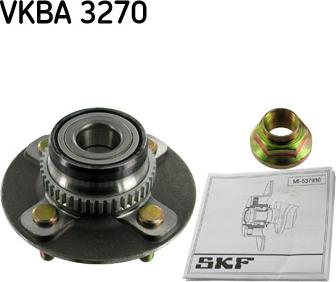 SKF VKBA 3270 - Ступица колеса, поворотный кулак autospares.lv