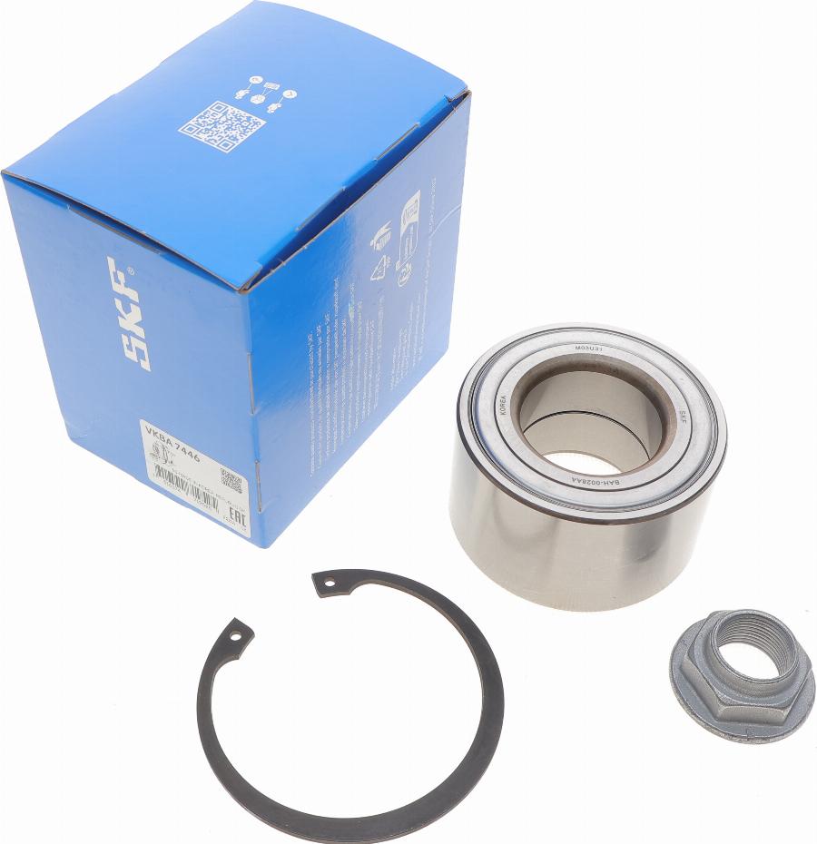 SKF VKBA 7446 - Подшипник ступицы колеса, комплект autospares.lv