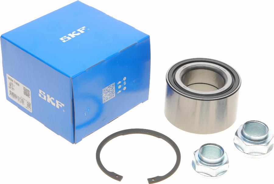 SKF VKBA 7469 - Подшипник ступицы колеса, комплект autospares.lv