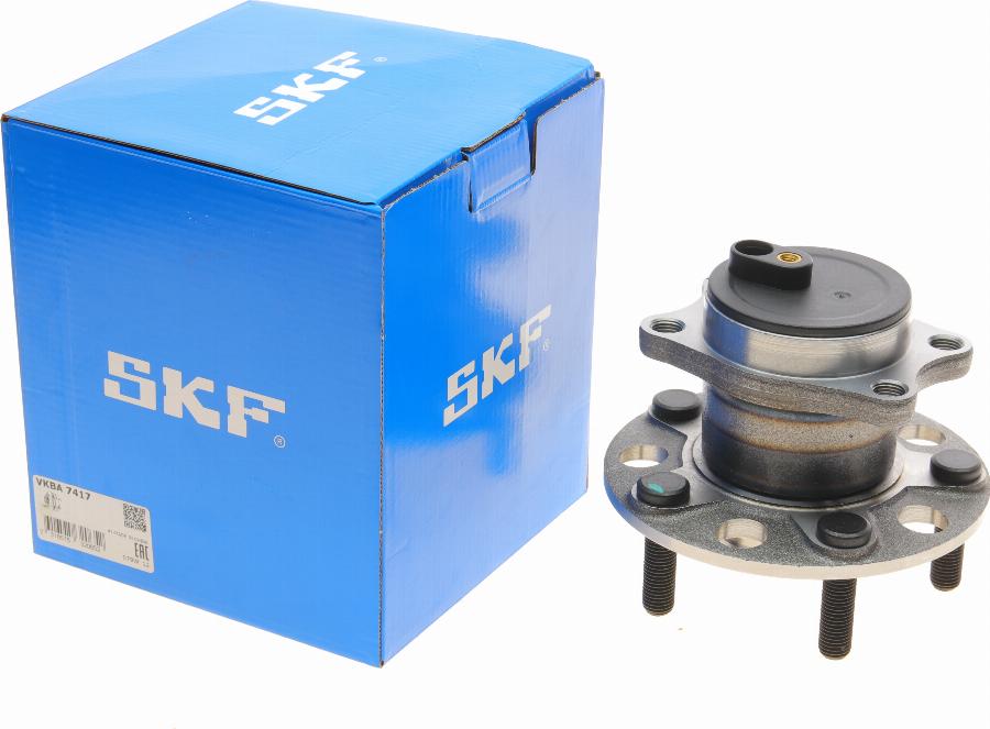 SKF VKBA 7417 - Подшипник ступицы колеса, комплект autospares.lv