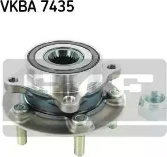 SKF VKBA 7435 - Ступица колеса, поворотный кулак autospares.lv