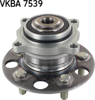 SKF VKBA 7539 - Подшипник ступицы колеса, комплект autospares.lv