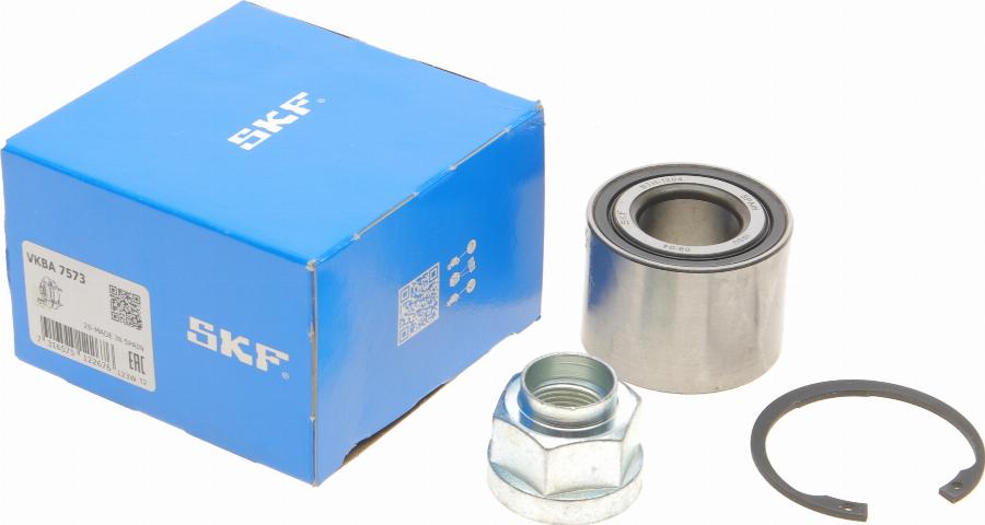 SKF VKBA 7573 - Подшипник ступицы колеса, комплект autospares.lv