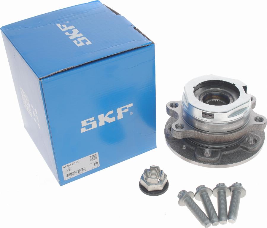 SKF VKBA 7061 - Подшипник ступицы колеса, комплект autospares.lv