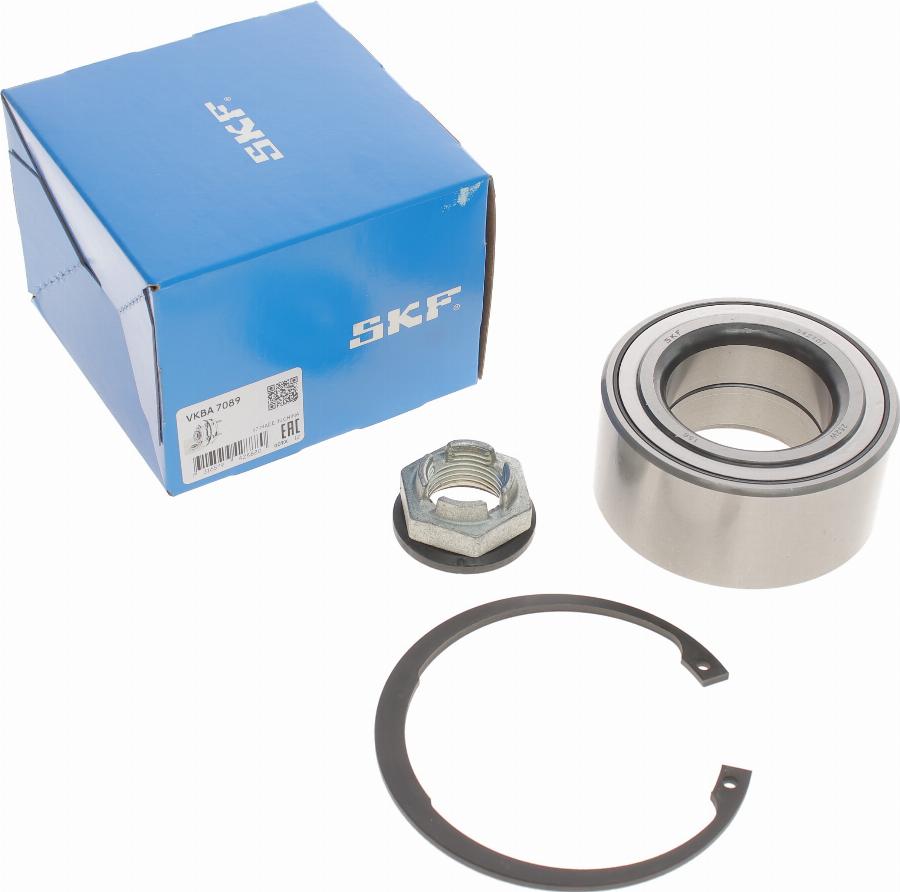 SKF VKBA 7089 - Подшипник ступицы колеса, комплект autospares.lv