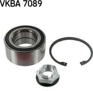 SKF VKBA 7089 - Подшипник ступицы колеса, комплект autospares.lv
