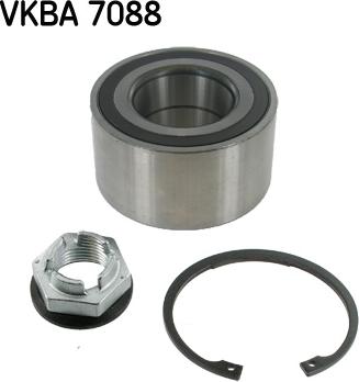 SKF VKBA 7088 - Подшипник ступицы колеса, комплект autospares.lv