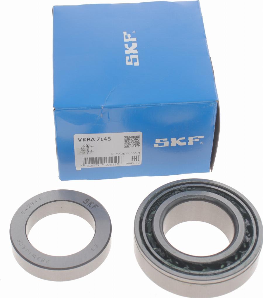 SKF VKBA 7145 - Подшипник ступицы колеса, комплект autospares.lv