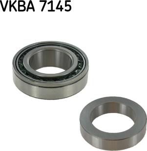 SKF VKBA 7145 - Подшипник ступицы колеса, комплект autospares.lv