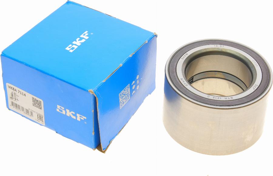 SKF VKBA 7114 - Подшипник ступицы колеса, комплект autospares.lv