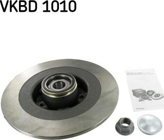 SKF VKBD 1010 - Тормозной диск autospares.lv