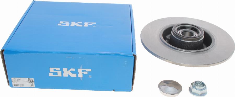 SKF VKBD 1027 - Тормозной диск autospares.lv