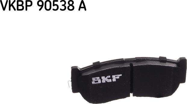 SKF VKBP 90538 A - Тормозные колодки, дисковые, комплект autospares.lv