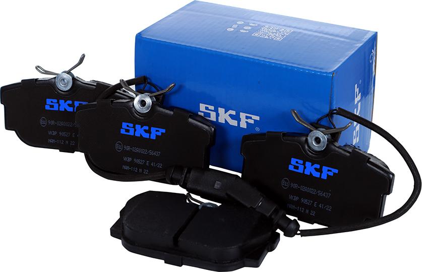 SKF VKBP 90527 E - Тормозные колодки, дисковые, комплект autospares.lv