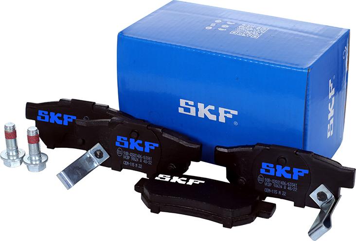 SKF VKBP 90624 A - Тормозные колодки, дисковые, комплект autospares.lv