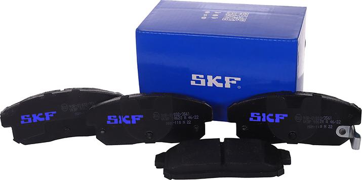 SKF VKBP 90620 A - Тормозные колодки, дисковые, комплект autospares.lv