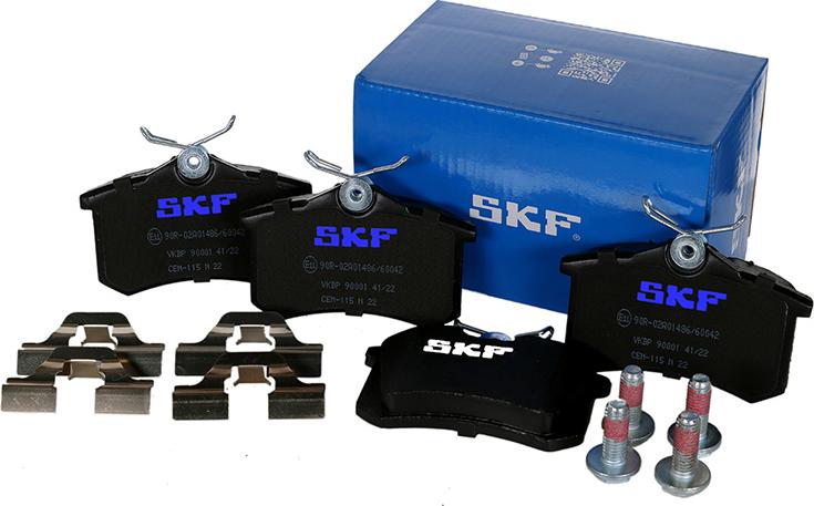 SKF VKBP 90001 - Тормозные колодки, дисковые, комплект autospares.lv