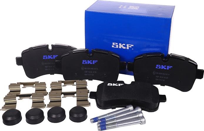 SKF VKBP 90140 - Тормозные колодки, дисковые, комплект autospares.lv