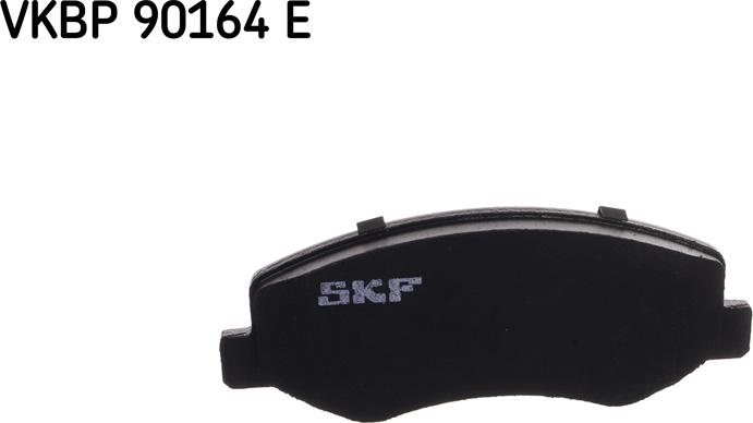 SKF VKBP 90164 E - Тормозные колодки, дисковые, комплект autospares.lv