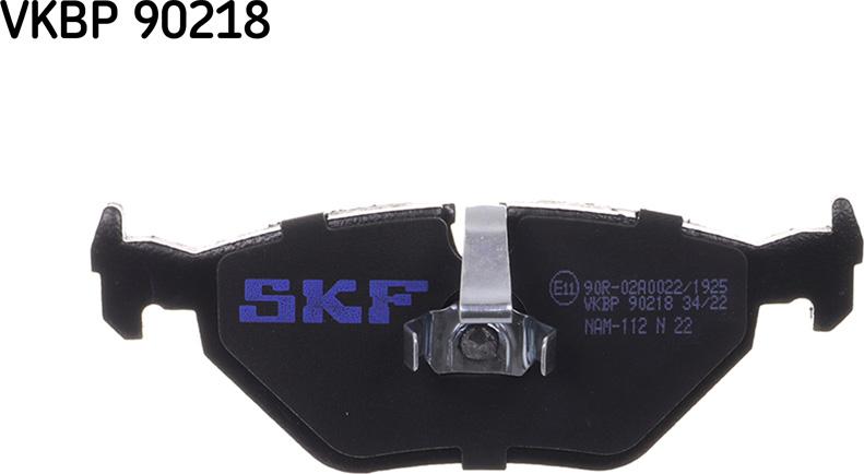 SKF VKBP 90218 - Тормозные колодки, дисковые, комплект autospares.lv