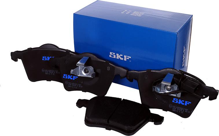 SKF VKBP 80405 E - Тормозные колодки, дисковые, комплект autospares.lv