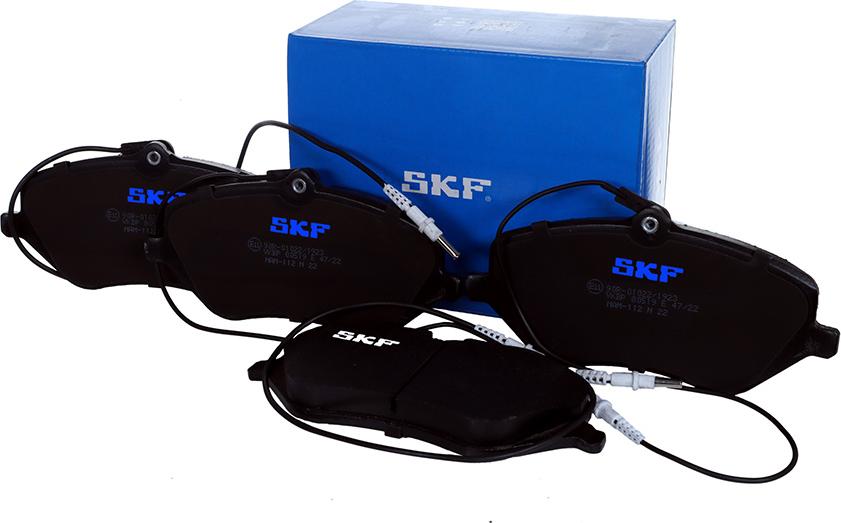 SKF VKBP 80519 E - Тормозные колодки, дисковые, комплект autospares.lv