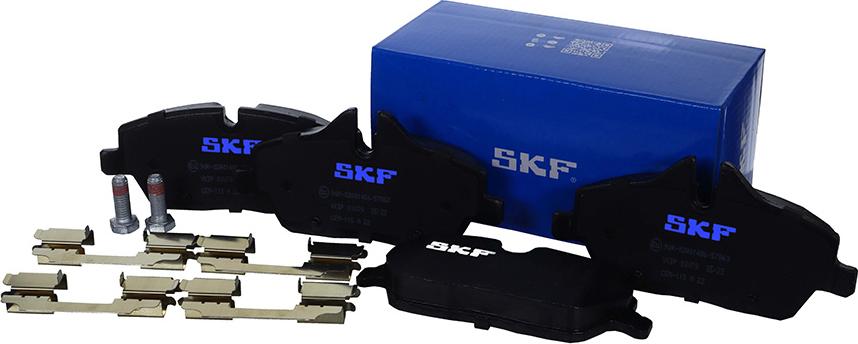 SKF VKBP 80079 - Тормозные колодки, дисковые, комплект autospares.lv