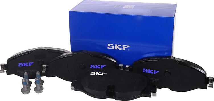 SKF VKBP 80104 - Тормозные колодки, дисковые, комплект autospares.lv