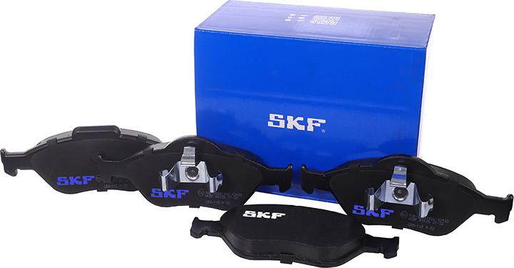 SKF VKBP 80125 - Тормозные колодки, дисковые, комплект autospares.lv