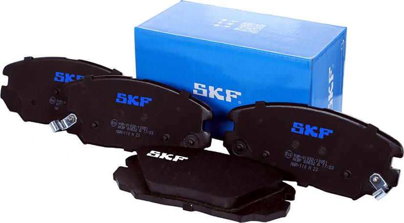 SKF VKBP 80832 A - Тормозные колодки, дисковые, комплект autospares.lv