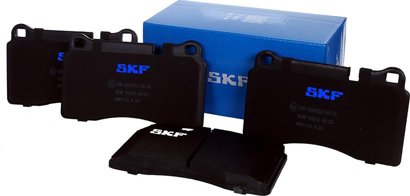 SKF VKBP 80312 - Тормозные колодки, дисковые, комплект autospares.lv