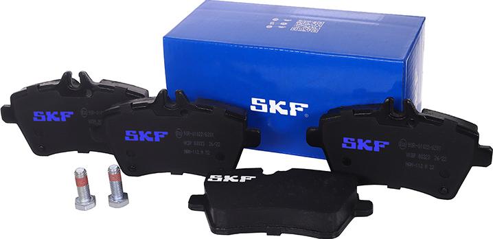 SKF VKBP 80323 - Тормозные колодки, дисковые, комплект autospares.lv