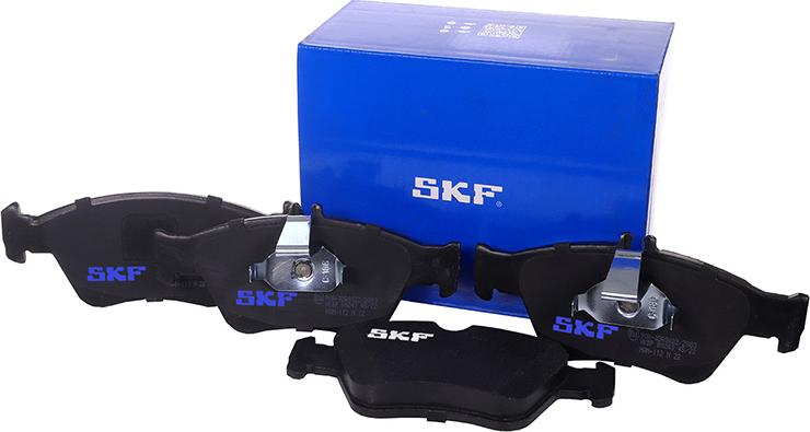 SKF VKBP 80243 - Тормозные колодки, дисковые, комплект autospares.lv