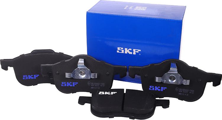 SKF VKBP 80215 - Тормозные колодки, дисковые, комплект autospares.lv