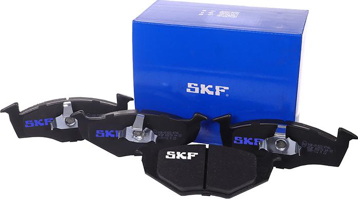 SKF VKBP 80278 - Тормозные колодки, дисковые, комплект autospares.lv
