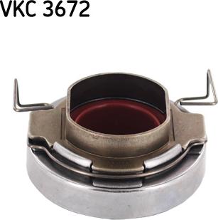 SKF VKC 3672 - Выжимной подшипник сцепления autospares.lv