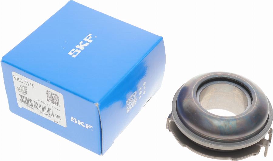 SKF VKC 2115 - Выжимной подшипник сцепления autospares.lv