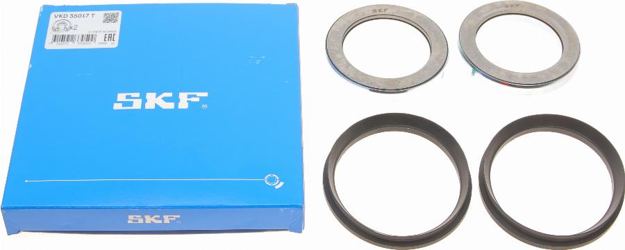 SKF VKD 35017 T - Подшипник качения, опора стойки амортизатора autospares.lv