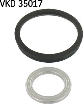 SKF VKD 35017 - Подшипник качения, опора стойки амортизатора autospares.lv