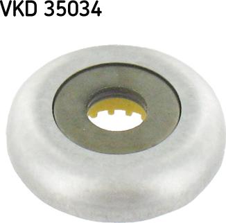 SKF VKD 35034 - Подшипник качения, опора стойки амортизатора autospares.lv