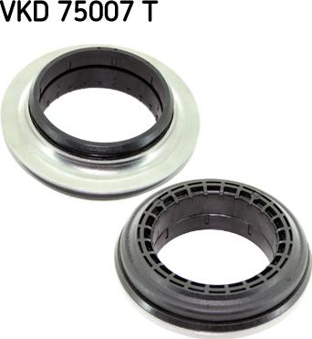 SKF VKD 75007 T - Подшипник качения, опора стойки амортизатора autospares.lv