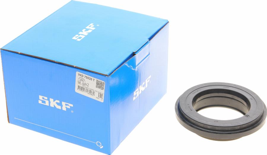 SKF VKD 75026 T - Подшипник качения, опора стойки амортизатора autospares.lv