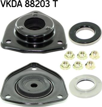 SKF VKDA 88203 T - Опора стойки амортизатора, подушка autospares.lv