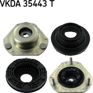 SKF VKDA 35443 T - Опора стойки амортизатора, подушка autospares.lv