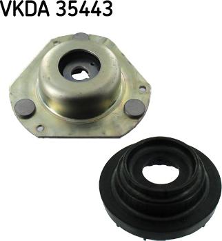 SKF VKDA 35443 - Опора стойки амортизатора, подушка autospares.lv