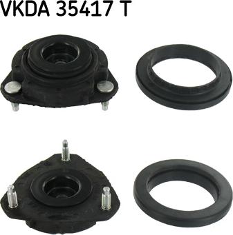 SKF VKDA 35417 T - Опора стойки амортизатора, подушка autospares.lv