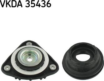 SKF VKDA 35436 - Опора стойки амортизатора, подушка autospares.lv