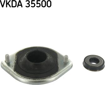 SKF VKDA 35500 - Опора стойки амортизатора, подушка autospares.lv